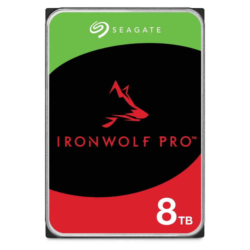 Seagate IronWolf, 8TB, NAS, Internal Hard Drive, CMR 3.5 Inch, SATA, 6GB/s, 5,900 RPM, 64MB Cache, for RAID Network Attached Storage, 3 year Rescue Services (ST8000VN004) - eBuy UAE